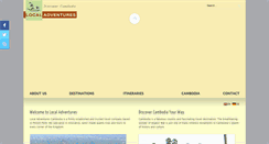 Desktop Screenshot of local-adventures.com