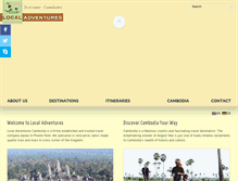 Tablet Screenshot of local-adventures.com